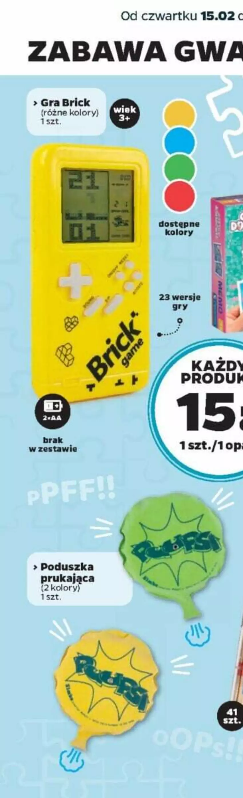 Gazetka promocyjna Netto - ważna 15.02 do 21.02.2024 - strona 4 - produkty: Gra, Poduszka