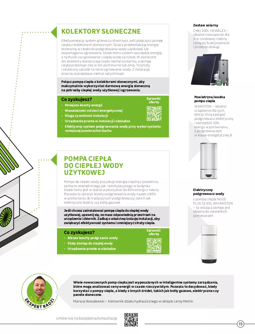 Gazetka promocyjna Leroy Merlin - Gazetka Leroy Merlin - ważna 01.01 do 31.12.2026 - strona 15 - produkty: Gra, Grzejnik, Intel, Kosz, Mięta, Ogrzewanie, Podgrzewacze, Por