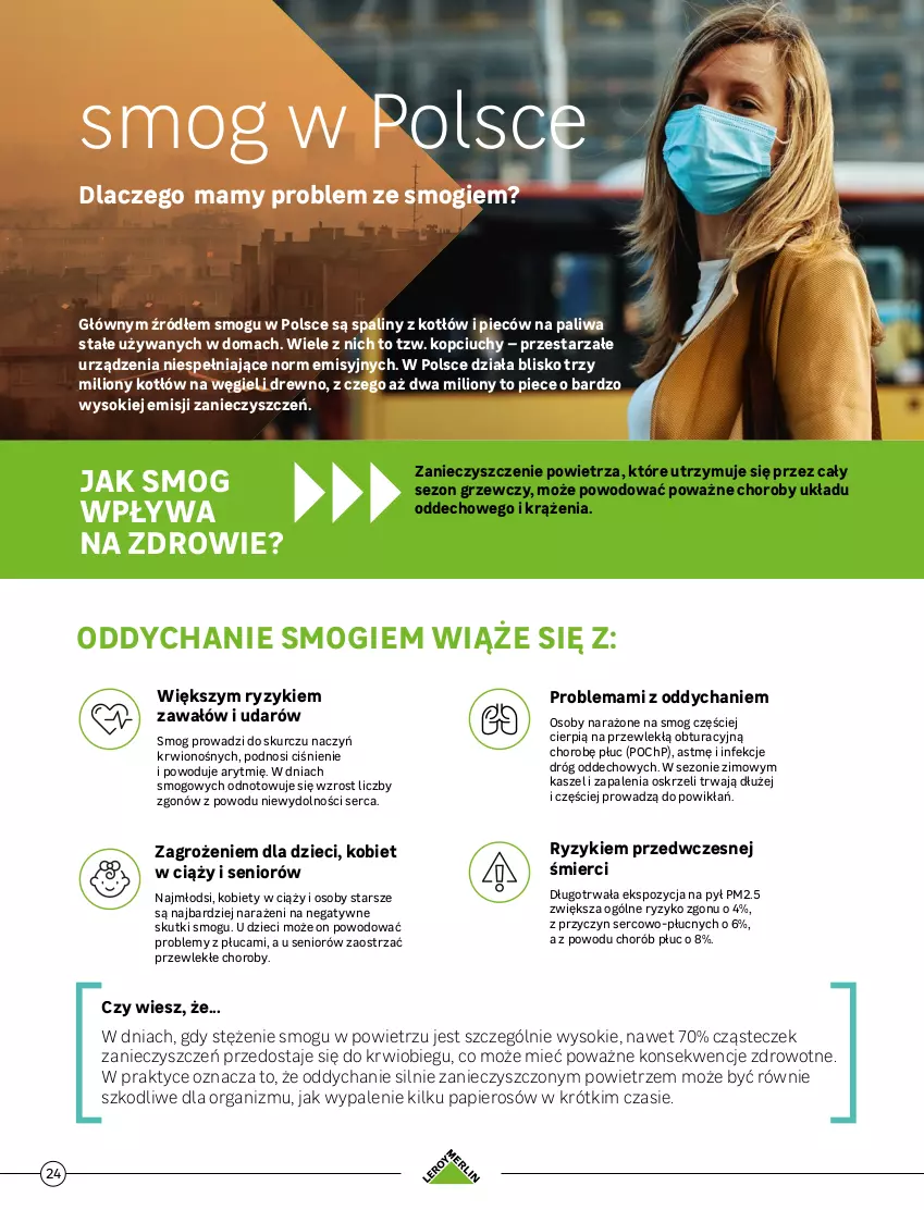Gazetka promocyjna Leroy Merlin - Gazetka Leroy Merlin - ważna 01.01 do 31.12.2026 - strona 24 - produkty: Dzieci, Ffp3, Gra, HP, Kret, Lion, Monitor, Papier, Piec, Rośliny oczyszczające, Ser, Sok, Zdrowie