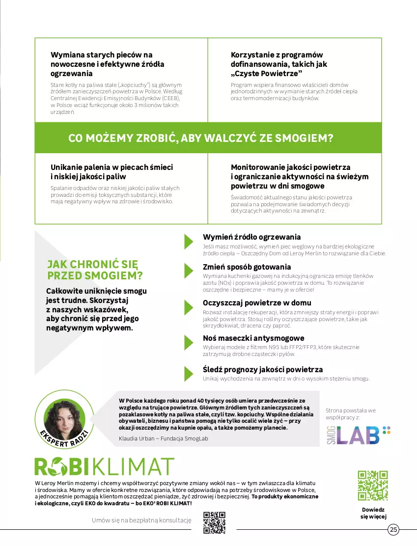 Gazetka promocyjna Leroy Merlin - Gazetka Leroy Merlin - ważna 01.01 do 31.12.2026 - strona 25 - produkty: Dzieci, Ffp3, Gra, HP, Kret, Lion, Monitor, Papier, Piec, Rośliny oczyszczające, Ser, Sok, Zdrowie