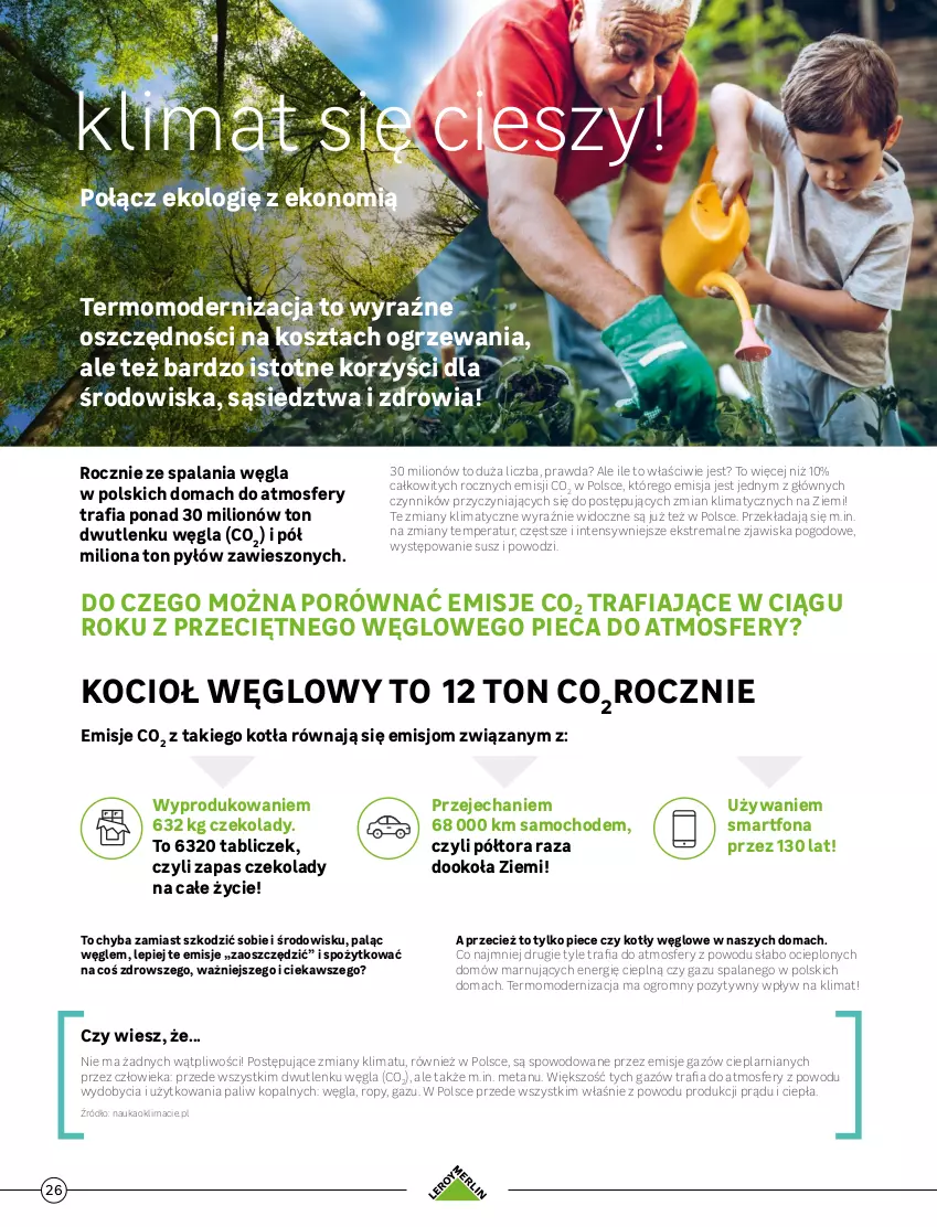 Gazetka promocyjna Leroy Merlin - Gazetka Leroy Merlin - ważna 01.01 do 31.12.2026 - strona 26 - produkty: Koc, Kosz, Lion, Piec, Por, Smartfon, Zdrowie