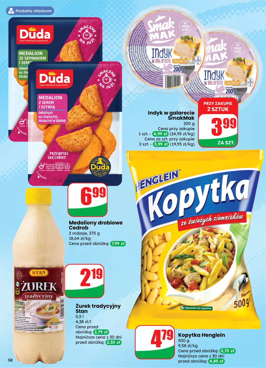 Gazetka promocyjna Dino - Gazetka 10 / 2026 - ważna 04.03 do 10.03.2026 - strona 58 - produkty: Gala, Kopytka, Lion