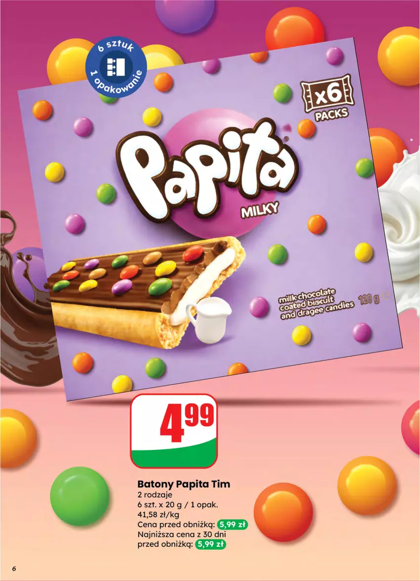 Gazetka promocyjna Dino - Gazetka 10 / 2026 - ważna 04.03 do 10.03.2026 - strona 6 - produkty: Baton