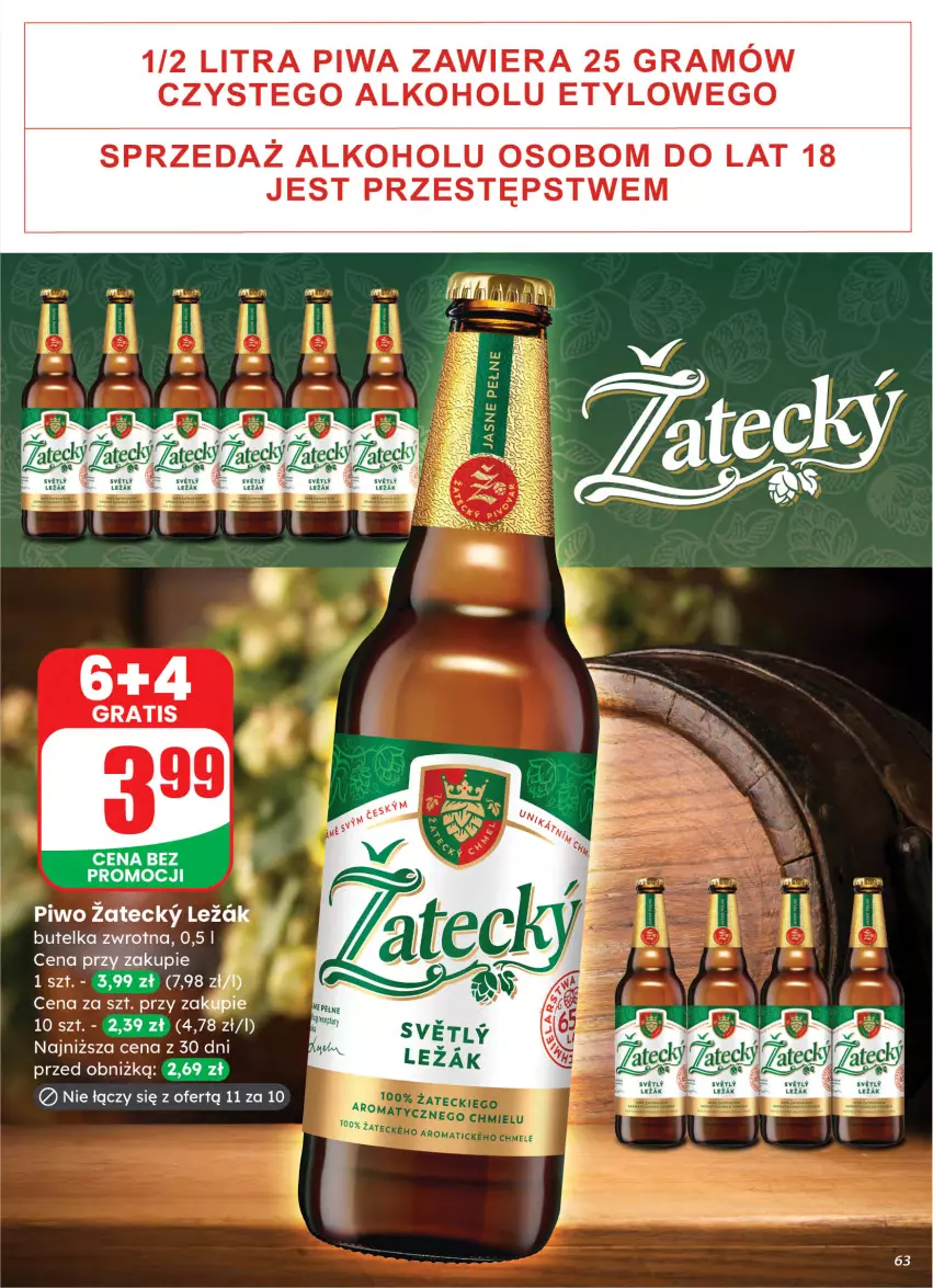 Gazetka promocyjna Dino - Gazetka 10 / 2026 - ważna 04.03 do 10.03.2026 - strona 63 - produkty: Gra, Piwa, Piwo