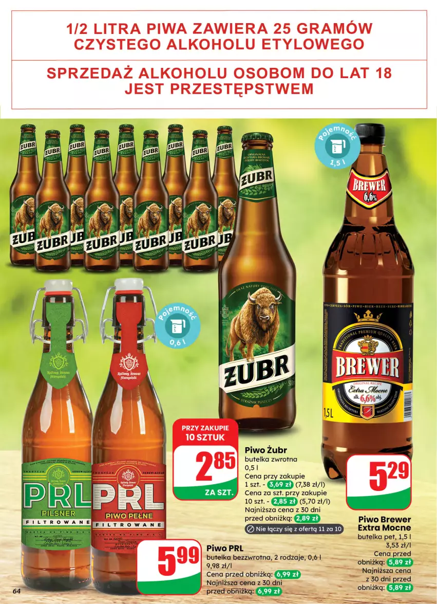 Gazetka promocyjna Dino - Gazetka 10 / 2026 - ważna 04.03 do 10.03.2026 - strona 64 - produkty: Piwo, Stek