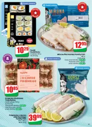 Gazetka promocyjna Dino - Gazetka 10 / 2026 - Gazetka - ważna od 10.03 do 10.03.2026 - strona 41 - produkty: Miruna, Sushi, Krajanka śledziowa, Ego Family, Dorsz, Fa