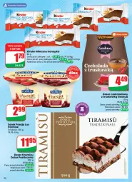 Gazetka promocyjna Dino - Gazetka 10 / 2026 - Gazetka - ważna od 10.03 do 10.03.2026 - strona 52 - produkty: Ser, Serek, Deser, Polmiek, Mleczna kanapka, Gosh, Kinder