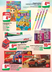 Gazetka promocyjna Dino - Gazetka 10 / 2026 - Gazetka - ważna od 10.03 do 10.03.2026 - strona 71 - produkty: Długopis, Kolorowanka, Klej, Pojazd