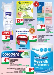 Gazetka promocyjna Dino - Gazetka 10 / 2026 - Gazetka - ważna od 10.03 do 10.03.2026 - strona 78 - produkty: Naturell, Ser, Rum, Papier, Bell, Pasta do zębów, Serum, Ręcznik, Płatki kosmetyczne, Podpaski, Bella, Odżywka, Mięta, Naturella
