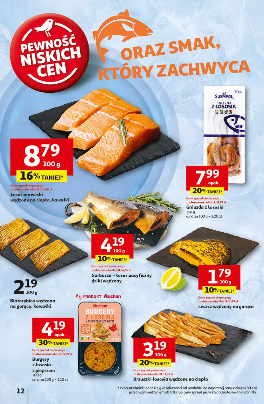 Gazetka promocyjna Auchan - Pewność Niskich Cen Hipermarket - ważna 30.01 do 05.02.2025 - strona 14 - produkty: BIC, Burger, Kawa, Pieprz, Sos, Suempol