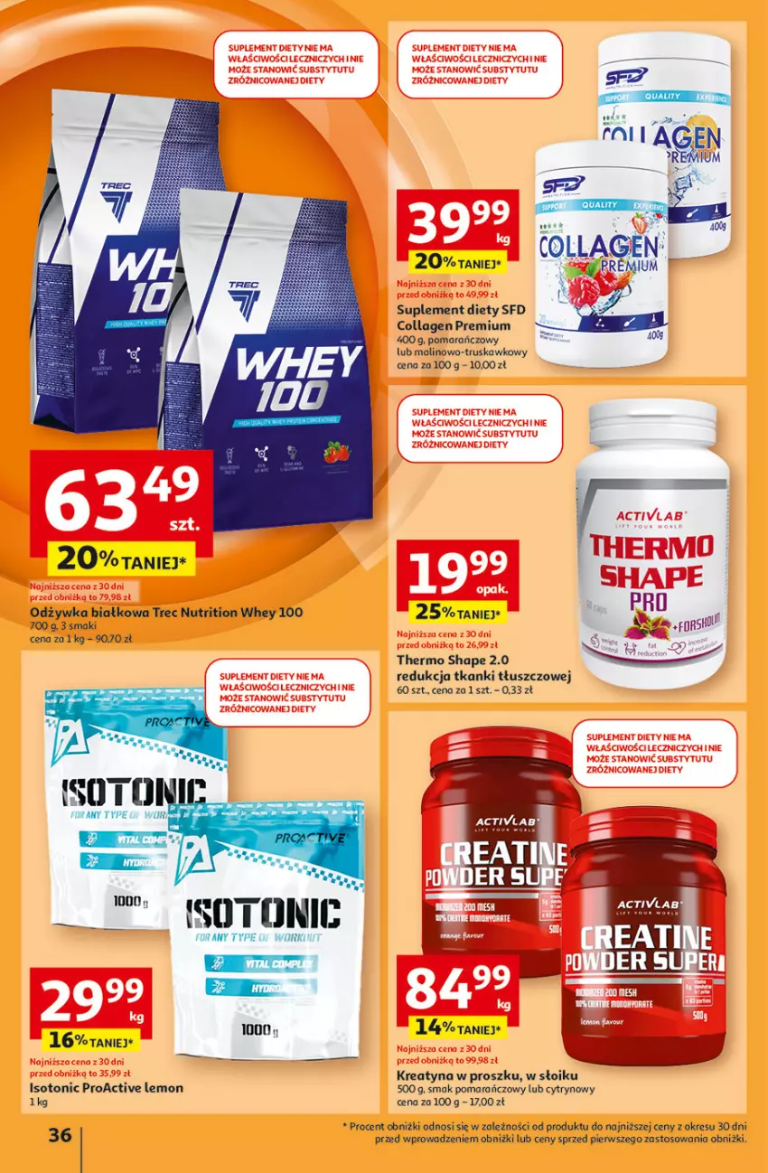 Gazetka promocyjna Auchan - Pewność Niskich Cen Hipermarket - ważna 30.01 do 05.02.2025 - strona 42 - produkty: Odżywka, Suplement diety