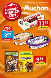 Gazetka promocyjna Auchan - Pewność Niskich Cen Hipermarket - Gazetka - ważna od 05.02 do 05.02.2025 - strona 1 - produkty: Ser, Serek, Danio, Masło