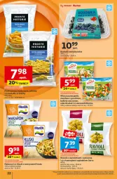 Gazetka promocyjna Auchan - Pewność Niskich Cen Hipermarket - Gazetka - ważna od 05.02 do 05.02.2025 - strona 24 - produkty: Makaron, Warzywa, Frosta, Sos, Ser, Tagliatelle, Bukiet, Deser, Miecz, Szpinak, Fa