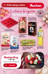 Gazetka promocyjna Auchan - Pewność Niskich Cen Hipermarket - Gazetka - ważna od 05.02 do 05.02.2025 - strona 4 - produkty: Ser, Cukier, Jaja, Diamant, Muffinki, Mąka, Czekolada, Czekolada gorzka, Bukiet, Basia, Olej rzepakowy, Kakao, Olej