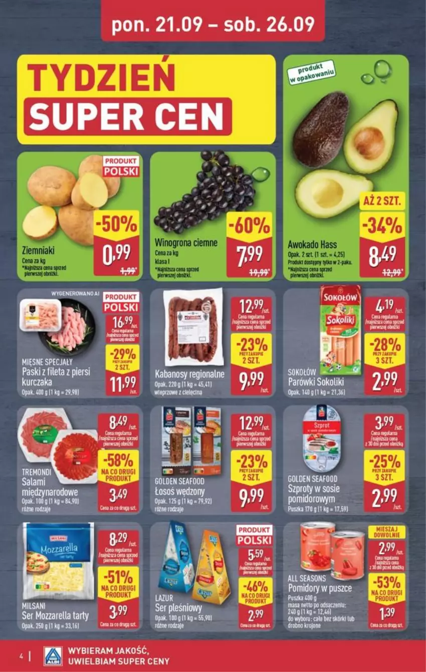 Gazetka promocyjna Aldi - Oferta Weekendowa - ważna 24.09 do 26.09.2026 - strona 4