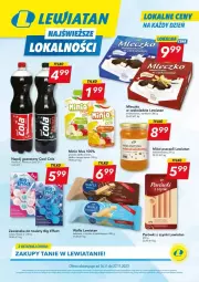Gazetka promocyjna Lewiatan - Gazetka - ważna od 22.11 do 22.11.2023 - strona 1 - produkty: Mus, Parówki, Parówki z szynki, Wafle, Mleczko, Miód, Mango