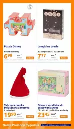 Gazetka promocyjna Action - Gazetka - ważna od 12.12 do 12.12.2023 - strona 17 - produkty: Puzzle, Czapka, Disney, Bateria, Obraz