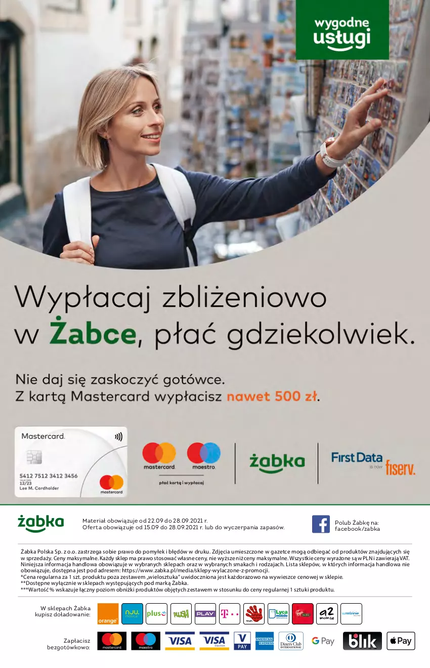 Gazetka promocyjna Żabka - ważna 22.09 do 28.09.2021 - strona 48 - produkty: Dres, Fa