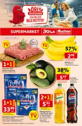 Gazetka promocyjna Auchan - 30 Lat Supermarket - Gazetka - ważna od 07.10 do 07.10.2026 - strona 1 - produkty: Banany, Gra, Mirinda, Pepsi, Napój gazowany, Zmywarki, Napój