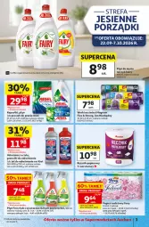 Gazetka promocyjna Auchan - 30 Lat Supermarket - Gazetka - ważna od 07.10 do 07.10.2026 - strona 3 - produkty: Jan Niezbędny, Frosch, Por, Gra, Papier, Worki na śmieci, Proszek do prania, Kret, Papier toaletowy, Ręcznik, Worki na śmiec, Foxy, Płyn do mycia, Ariel, Intel, Grafika, Fa