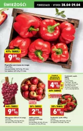 Gazetka promocyjna Biedronka - Od Poniedziałku - Gazetka - ważna od 03.05 do 03.05.2025 - strona 29 - produkty: Sos, Papryka czerwona, Papryka, Truskawki, Wino