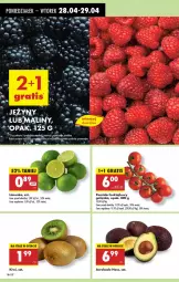 Gazetka promocyjna Biedronka - Od Poniedziałku - Gazetka - ważna od 03.05 do 03.05.2025 - strona 32 - produkty: Jeżyny, Kiwi, Maliny, Mola, Limonka