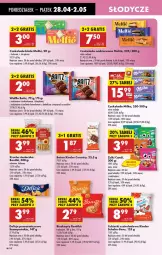 Gazetka promocyjna Biedronka - Od Poniedziałku - Gazetka - ważna od 03.05 do 03.05.2025 - strona 54 - produkty: Gra, Cukier, Cukierki czekoladowe, Bonitki, Czekolada, Delicje, Baton, Cukierki, Kakao, Biszkopty, Kinder, Milka, Kokos, Czekolada nadziewana, Fa