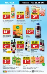 Gazetka promocyjna Biedronka - Od Poniedziałku - Gazetka - ważna od 03.05 do 03.05.2025 - strona 59 - produkty: Dawtona, Sos, Sok, Por, Mus, Rama, Napoje, Leon, Syrop, Aronia, Kubuś, Syropy, Mango, Napój, Nektar, Hortex, Fa