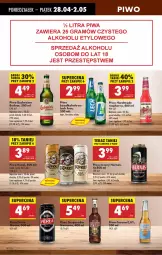 Gazetka promocyjna Biedronka - Od Poniedziałku - Gazetka - ważna od 03.05 do 03.05.2025 - strona 62 - produkty: Piwa, Piwo, Ser, Gra, Tera, Limonka