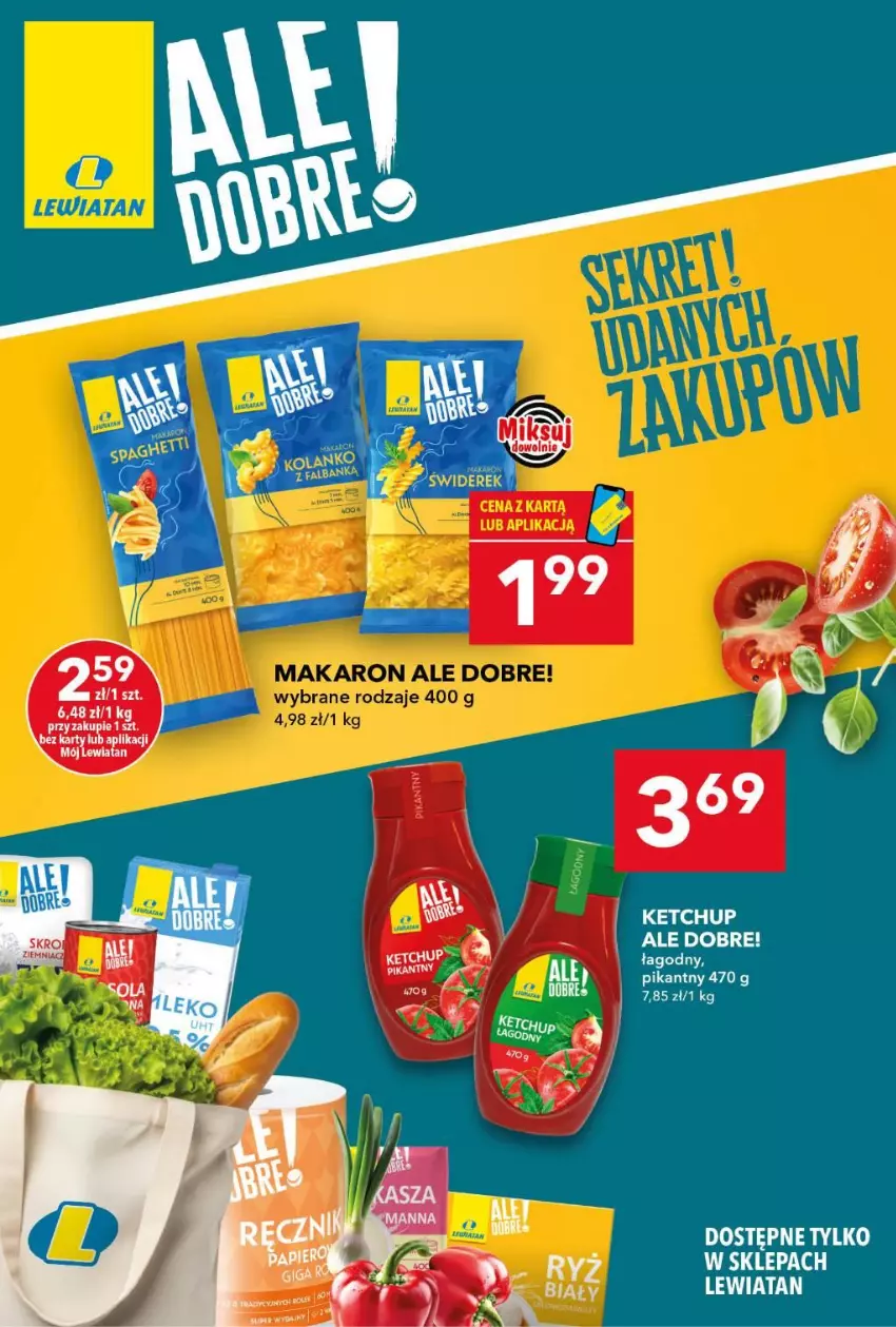 Gazetka promocyjna Lewiatan - Gazetka ogólnopolska - ważna 08.10 do 14.10.2026 - strona 8 - produkty: Makaron