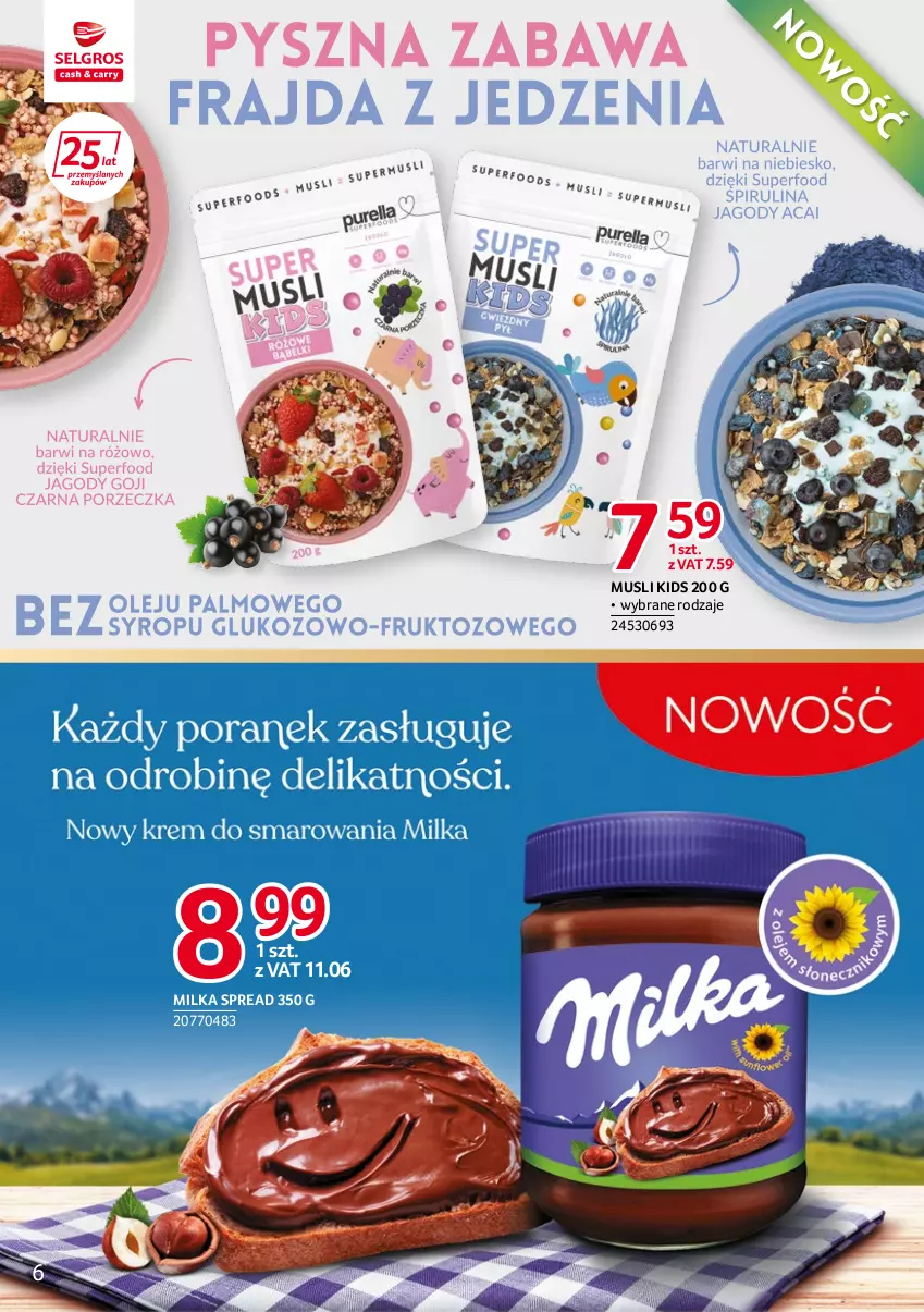 Gazetka promocyjna Selgros - Katalog Markowe Produkty - ważna 15.06 do 29.06.2022 - strona 6 - produkty: Milka, Mus