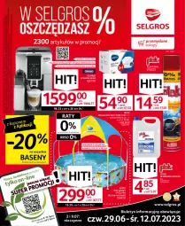 Gazetka promocyjna Selgros - Oferta przemysłowa - Gazetka - ważna od 12.07 do 12.07.2023 - strona 1 - produkty: Piec, Top, Pur, Papier, Brit, Kawa, Tran, Brita, Woda, LG, Fa