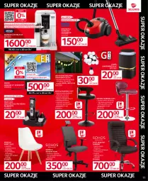 Gazetka promocyjna Selgros - Oferta przemysłowa - Gazetka - ważna od 12.07 do 12.07.2023 - strona 11 - produkty: Odkurzacz, Top, Sok, Kawa, Girlanda, Szynka, Monitor, Maszynka, Krzesło, Biuro, Siedzisko, Fotel, Lampa, Lakier