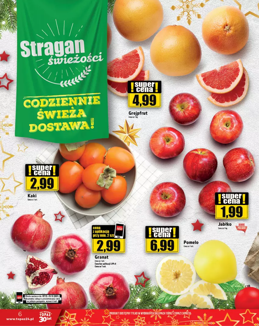 Gazetka promocyjna Topaz - Gazetka - ważna 07.12 do 13.12.2023 - strona 6 - produkty: Gra, Granat