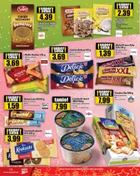 Gazetka promocyjna Topaz - Gazetka - Gazetka - ważna od 13.12 do 13.12.2023 - strona 16 - produkty: Ciastka, Krakus, Top, Ser, Prince Polo, Cukier, Wafle, Sante, Lion, Prima, Delicje, Baton, Krakuski, Fa