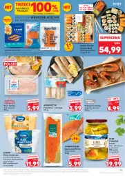 Gazetka promocyjna Kaufland - Gazetka tygodnia - Gazetka - ważna od 19.11 do 19.11.2025 - strona 35 - produkty: Polędwica, Sos, Por, Karp, Sushi, Pstrąg, Mintaj, Waga, Gala, Lisner, Pstrąg łososiowy