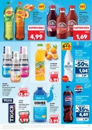 Gazetka promocyjna Kaufland - Gazetka tygodnia - Gazetka - ważna od 19.11 do 19.11.2025 - strona 47 - produkty: Dawtona, Sok, Gra, Pepsi max, Ice tea, Mirinda, Tran, Pepsi, Tiger, Lipton, Napój gazowany, Tymbark, Oshee, Sok pomidorowy, Woda mineralna, Napój niegazowany, Woda, Napój