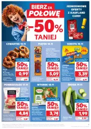 Gazetka promocyjna Kaufland - Gazetka tygodnia - Gazetka - ważna od 19.11 do 19.11.2025 - strona 9 - produkty: Pierogi, Lajkonik, Ogórek, Tarczyński, Kabanos, Mieszanka warzyw, Hortex