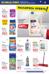 Gazetka promocyjna Makro - [Oferta promocyjna] Artykuły spożywcze i przemysłowe - Gazetka - ważna od 26.12 do 26.12.2021 - strona 17 - produkty: Teleskop, Por, Mop, Płyn do mycia podłóg, Rama, Proszek do prania, Clin, Odplamiacz, Płyn do płukania, Płyn do mycia, Vanish, Sidolux, Bryza, Ariel, Lenor