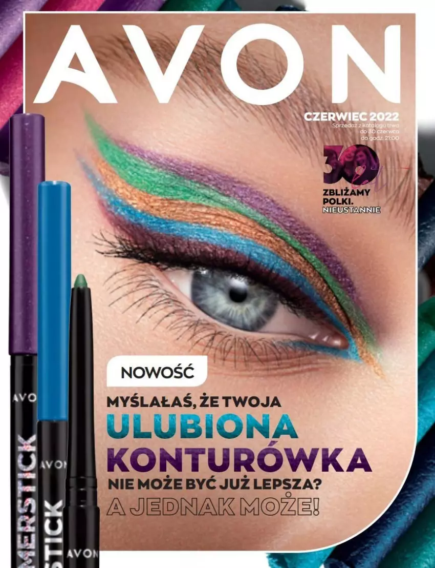 Gazetka promocyjna Avon - Katalog Avon 6/2022 kampania czerwiec - ważna 01.06 do 30.06.2022 - strona 1