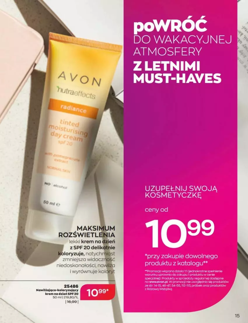 Gazetka promocyjna Avon - Katalog Avon 6/2022 kampania czerwiec - ważna 01.06 do 30.06.2022 - strona 15 - produkty: Mus