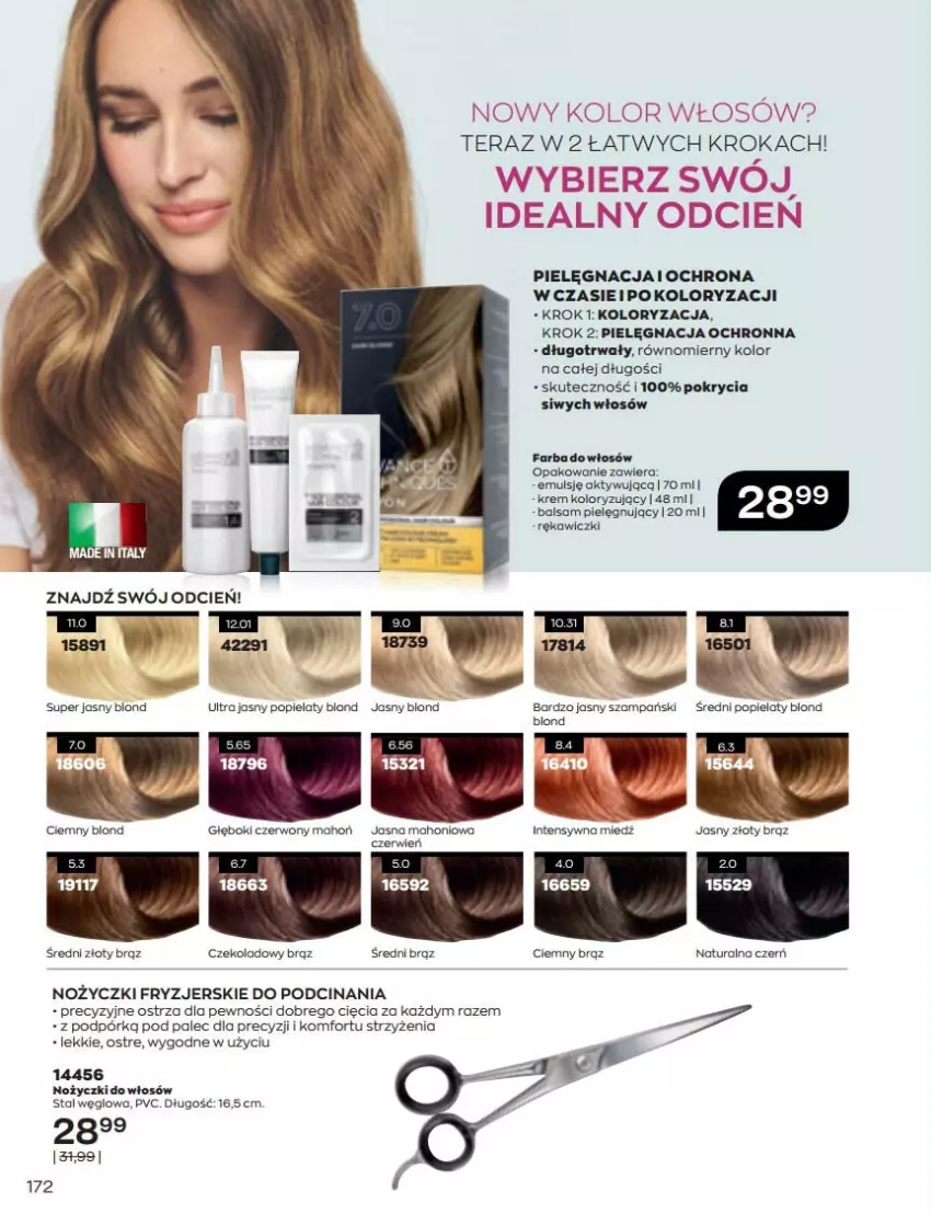 Gazetka promocyjna Avon - Katalog Avon 6/2022 kampania czerwiec - ważna 01.06 do 30.06.2022 - strona 172 - produkty: Cień, Fa, Noż, Nożyczki, Tera