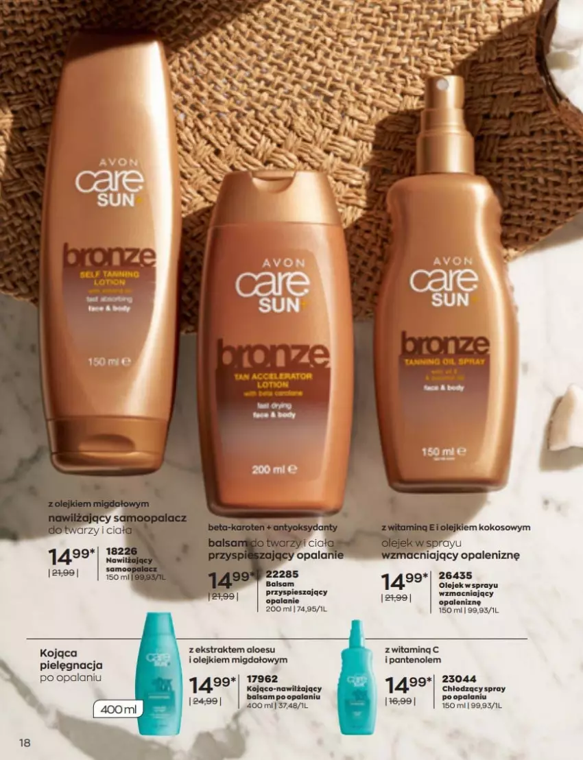 Gazetka promocyjna Avon - Katalog Avon 6/2022 kampania czerwiec - ważna 01.06 do 30.06.2022 - strona 18 - produkty: Kokos, Olej