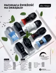 Gazetka promocyjna Avon - Katalog Avon 6/2022 kampania czerwiec - Gazetka - ważna od 30.06 do 30.06.2022 - strona 44 - produkty: Pur, Mus, Dezodorant, Velvet, Dres, Lack, Fa