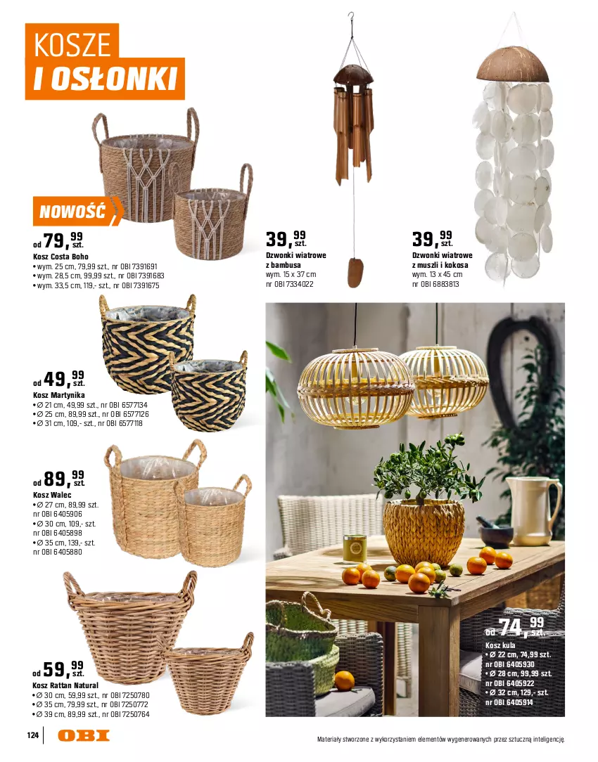 Gazetka promocyjna Obi - Gazetka OBI - ważna 16.03 do 31.08.2026 - strona 124 - produkty: Hama, Intel, Kokos, Kosz, Mus, Osłonka