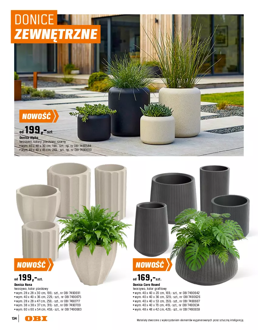 Gazetka promocyjna Obi - Gazetka OBI - ważna 16.03 do 31.08.2026 - strona 134 - produkty: Gra, Intel, Konewka, Tran