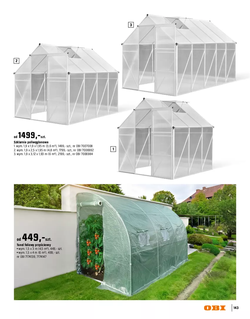 Gazetka promocyjna Obi - Gazetka OBI - ważna 16.03 do 31.08.2026 - strona 143 - produkty: Cynk, Tunel