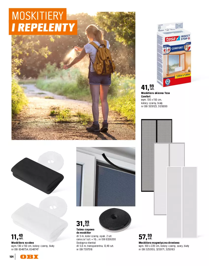 Gazetka promocyjna Obi - Gazetka OBI - ważna 16.03 do 31.08.2026 - strona 164 - produkty: Drzwi, Okno, Top, Tran
