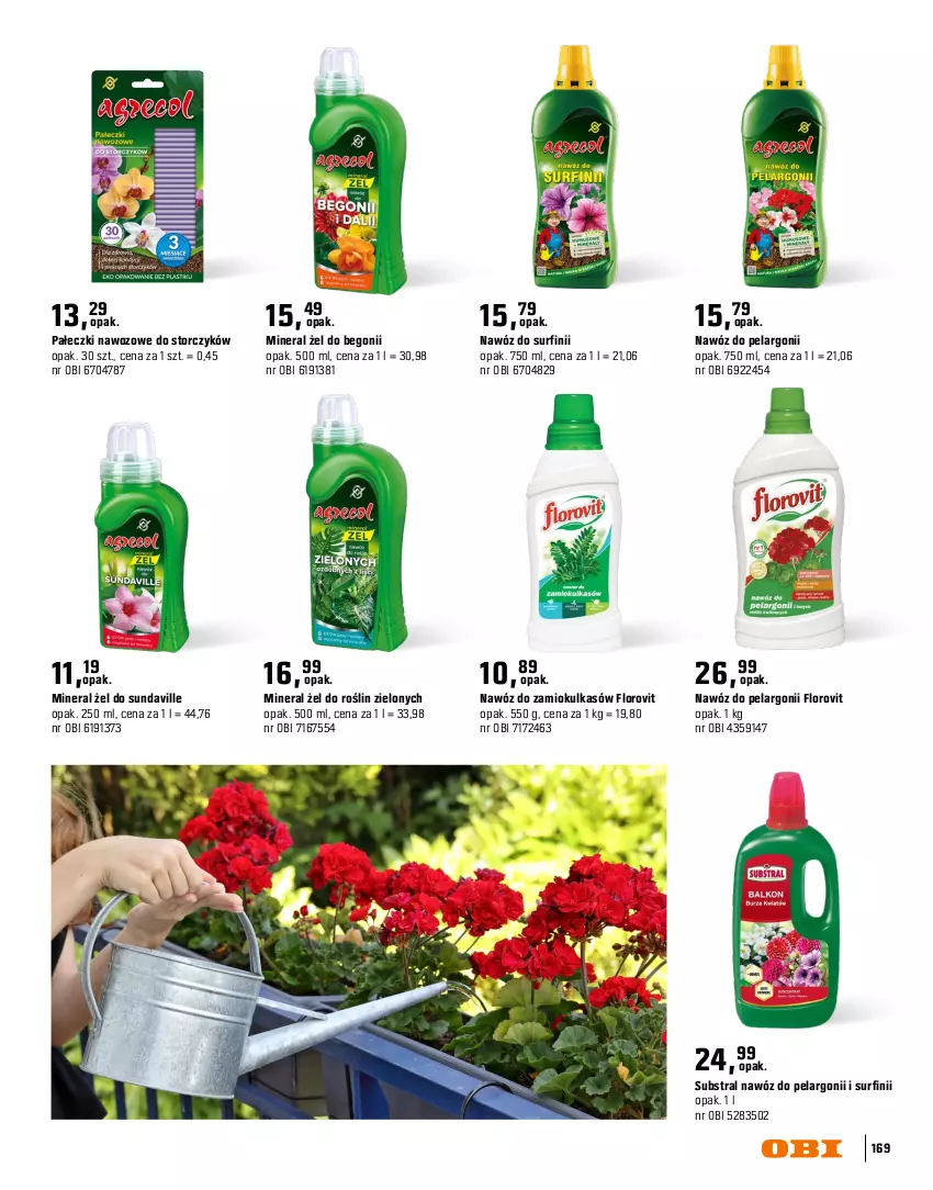 Gazetka promocyjna Obi - Gazetka OBI - ważna 16.03 do 31.08.2026 - strona 169 - produkty: Nawóz, Storczyk, Surf
