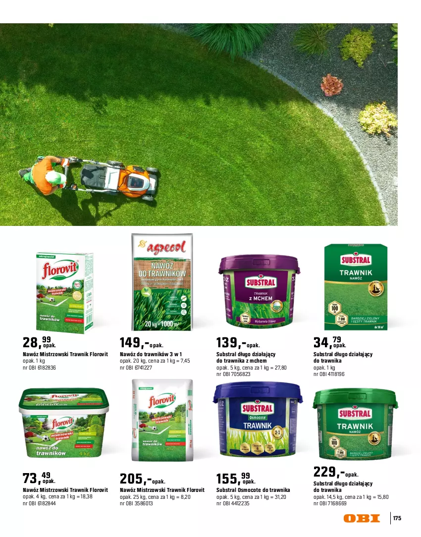 Gazetka promocyjna Obi - Gazetka OBI - ważna 16.03 do 31.08.2026 - strona 175 - produkty: Gra, Nawóz